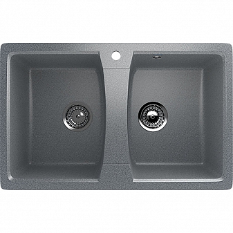 Мойка кухонная Ulgran U-402 77 см темно-серый