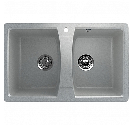Мойка кухонная Ulgran U-402 77 см серый