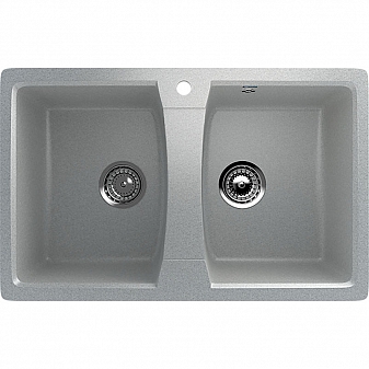 Мойка кухонная Ulgran U-402 77 см серый