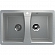 Мойка кухонная Ulgran U-402 77 см серый