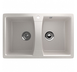 Мойка кухонная Ulgran U-402 77 см белый