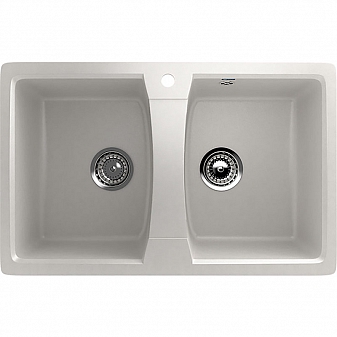 Мойка кухонная Ulgran U-402 77 см молочный