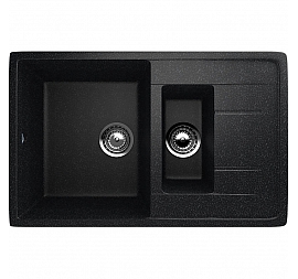 Мойка кухонная Ulgran U-205 77 см черный