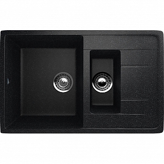 Мойка кухонная Ulgran U-205 77 см черный