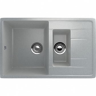 Мойка кухонная Ulgran U-205 77 см серый