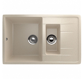 Мойка кухонная Ulgran U-205 77 см бежевый