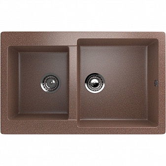 Мойка кухонная Ulgran U-505 77 см терракот