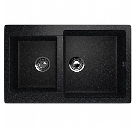 Мойка кухонная Ulgran U-505 77 см черный