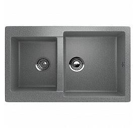 Мойка кухонная Ulgran U-505 77 см темно-серый