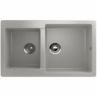 Мойка кухонная Ulgran U-505 77 см серый