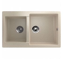 Мойка кухонная Ulgran U-505 77 см бежевый