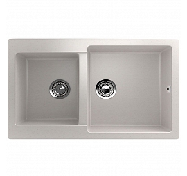 Мойка кухонная Ulgran U-505 77 см белый