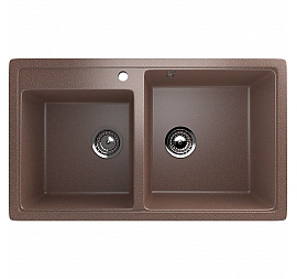 Мойка кухонная Ulgran U-200 85 см терракот