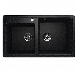Мойка кухонная Ulgran U-200 85 см черный