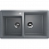 Мойка кухонная Ulgran U-200 85 см темно-серый