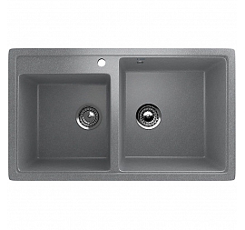Мойка кухонная Ulgran U-200 85 см графитовый