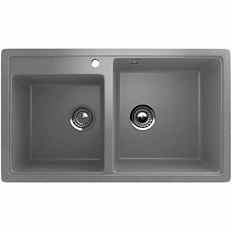 Мойка кухонная Ulgran U-200 85 см графитовый