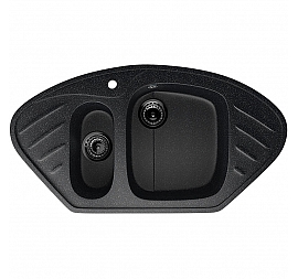 Мойка кухонная Ulgran U-105 94 см черный