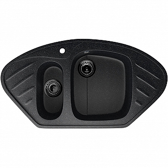 Мойка кухонная Ulgran U-105 94 см черный