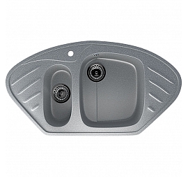Мойка кухонная Ulgran U-105 94 см темно-серый
