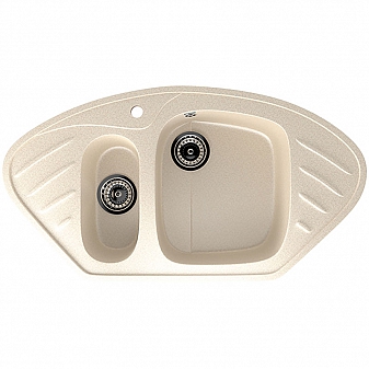 Мойка кухонная Ulgran U-105 94 см бежевый