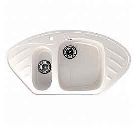 Мойка кухонная Ulgran U-105 94 см белый