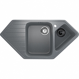 Мойка кухонная Ulgran U-409 97 см темно-серый
