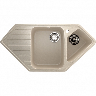 Мойка кухонная Ulgran U-409 97 см бежевый