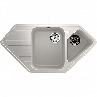 Мойка кухонная Ulgran U-409 97 см молочный