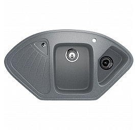 Мойка кухонная Ulgran U-501 103 см темно-серый
