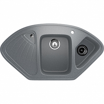 Мойка кухонная Ulgran U-501 103 см темно-серый