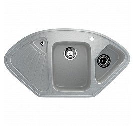 Мойка кухонная Ulgran U-501 103 см серый