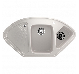 Мойка кухонная Ulgran U-501 103 см белый