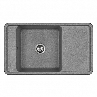 Мойка кухонная Акватон Беллис 87 1A724832BS230 87 см серый