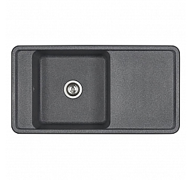 Мойка кухонная Акватон Беллис 97 1A725132BS210 97 см графит
