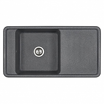 Мойка кухонная Акватон Беллис 97 1A725132BS210 97 см графит