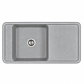 Мойка кухонная Акватон Беллис 97 1A725132BS230 97 см серый