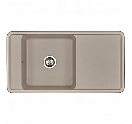 Мойка кухонная Акватон Беллис 97 1A725132BS250 97 см серый шелк