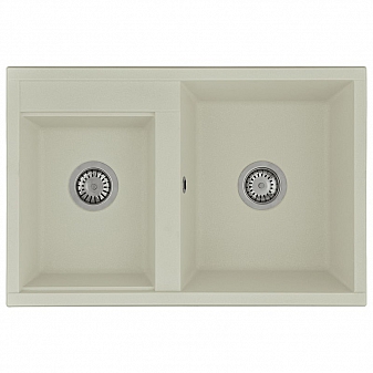 Мойка кухонная Акватон Делия 78 DBL 1A723132DE240 78 см жемчуг