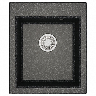Мойка кухонная Акватон Линеа 43 1A732932LW210 43 см графит