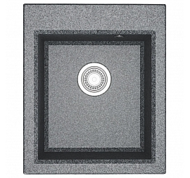 Мойка кухонная Акватон Линеа 43 1A732932LW230 43 см серый