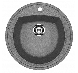 Мойка кухонная Ulgran U-603 52 см темно-серый