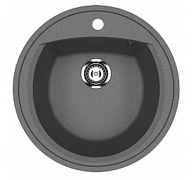 Мойка кухонная Ulgran U-603 52 см антрацит