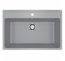Мойка кухонная Ulgran U-600 76 см темно-серый