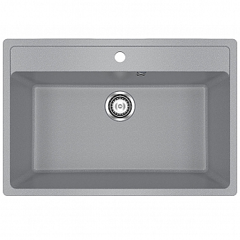 Мойка кухонная Ulgran U-600 76 см темно-серый