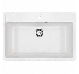 Мойка кухонная Ulgran U-600 76 см ультра-белый