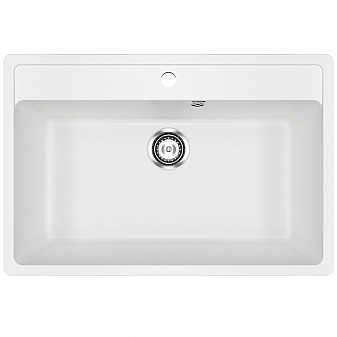 Мойка кухонная Ulgran U-600 76 см ультра-белый