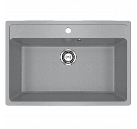 Мойка кухонная Ulgran U-600 76 см графитовый