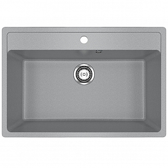 Мойка кухонная Ulgran U-600 76 см графитовый