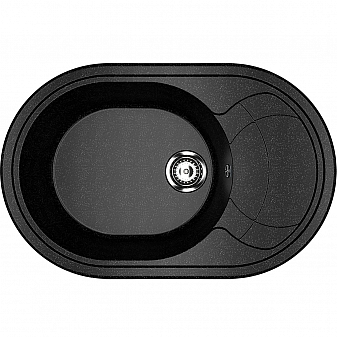 Мойка кухонная Ulgran U-610 78 см черный